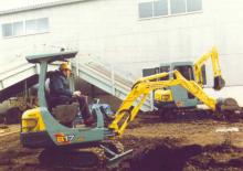Minirypadla Yanmar B 17-2