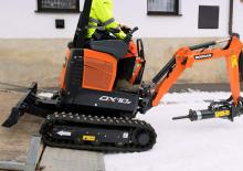 Minirypadla Doosan DX10Z