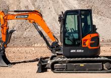Minirypadla Develon DX50Z-7