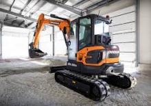 Minirypadla Doosan DX55R-7