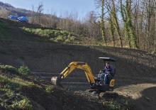 Minirypadla New Holland E17C