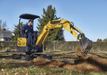 Minirypadla New Holland E17C