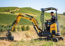 Minirypadla New Holland E19D