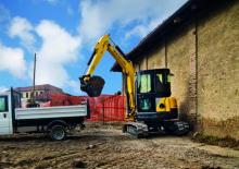 Minirypadla New Holland E50B
