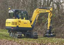 Minirypadla New Holland E57C