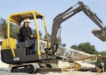 Minirypadla Volvo EC15B XT