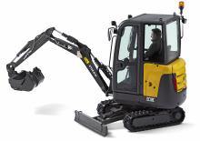 Minirypadla Volvo EC18C