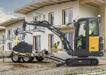 Minirypadla Volvo EC18E