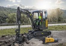 Minirypadla Volvo EC20E