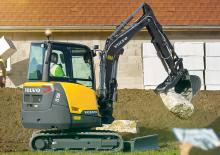 Minirypadla Volvo EC35D