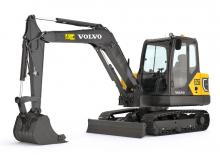 Minirypadla Volvo EC55 ELECTRIC