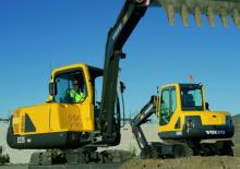 Minirypadla Volvo EC55 PRO