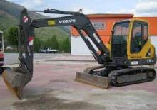 Minirypadla Volvo EC55B