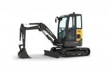 Minirypadla Volvo ECR25 ELECTRIC