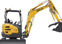 Minirypadla SDLG ER636H Canopy