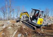 Minirypadla Wacker Neuson ET35 