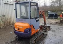 Minirypadla Fiat-Hitachi EX 17-2 B