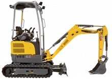 Minirypadla Wacker Neuson EZ17