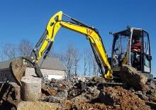 Minirypadla Wacker Neuson EZ36