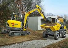 Minirypadla Wacker Neuson EZ53