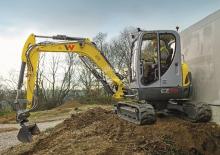 Minirypadla Wacker Neuson EZ53