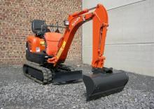 Minirypadla Kubota K008-3