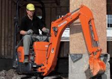 Minirypadla Kubota K008-3