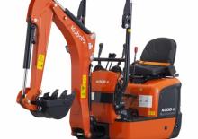Minirypadla Kubota KX008-5
