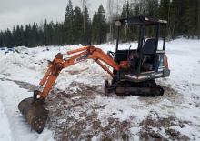 Minirypadla Kubota KH41
