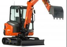 Minirypadla Kubota KX030-4 GL