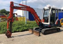 Minirypadla Kubota KX121-2 Tele