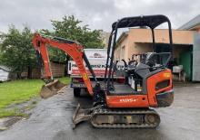 Minirypadla Kubota KX15-4