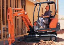 Minirypadla Kubota KX71-3S