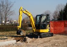 Minirypadla Komatsu PC02-1