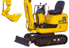 Minirypadla Komatsu PC09-1 STD