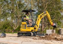 Minirypadla Komatsu PC18MR-5
