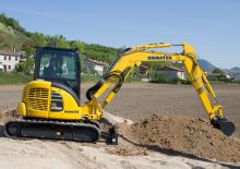 Minirypadla Komatsu PC55MR-5M