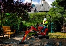 Minirypadla Yanmar SV08-1C