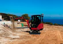 Minirypadla Yanmar SV15VT