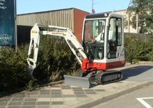 Minirypadla Takeuchi TB 014 S