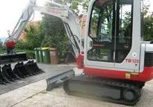 Minirypadla Takeuchi TB 125