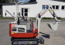 Minirypadla Takeuchi TB 210 Hybrid
