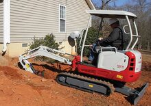 Minirypadla Takeuchi TB 216 