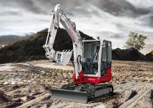 Minirypadla Takeuchi TB235 Hybrid