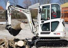 Minirypadla Terex TC 25