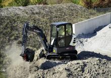 Minirypadla Terex TC 37