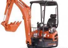 Minirypadla Kubota U15-3 G