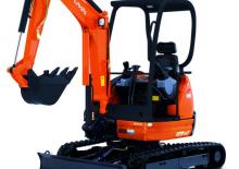 Minirypadla Kubota U20