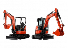 Minirypadla Kubota U30-6S