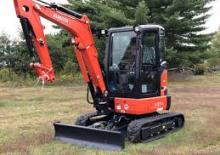 Minirypadla Kubota U35